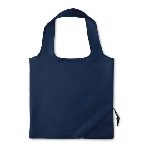 Sac shopping polyester pliable bleu | sans marquage | non disponible | non disponible | non disponible