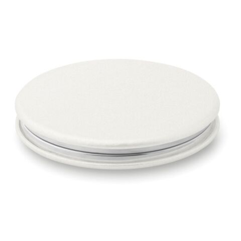 Miroir rond en PU blanc | sans marquage | non disponible | non disponible