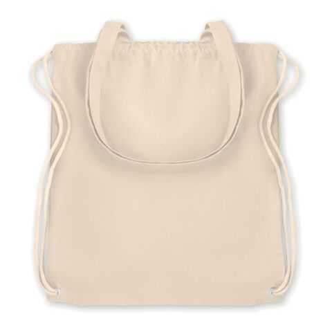 Sac shopping à cordelette beige | sans marquage | non disponible | non disponible | non disponible