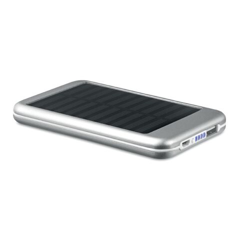 Powerbank solaire 4000mAh gris transparent | sans marquage | non disponible | non disponible