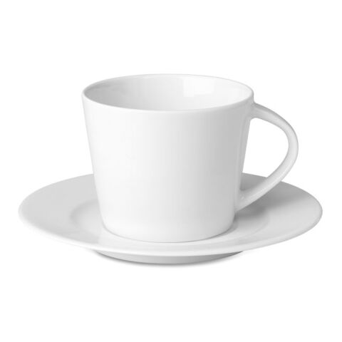 Tasse et soucoupe Cappuccino blanc | sans marquage | non disponible | non disponible