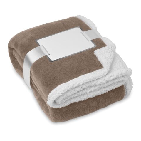 Couverture / sherpa kaki | sans marquage | non disponible | non disponible | non disponible