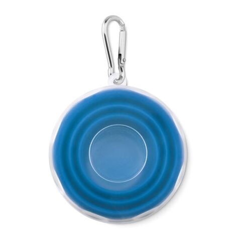 Tasse pliable avec pilulier bleu | sans marquage | non disponible | non disponible | non disponible