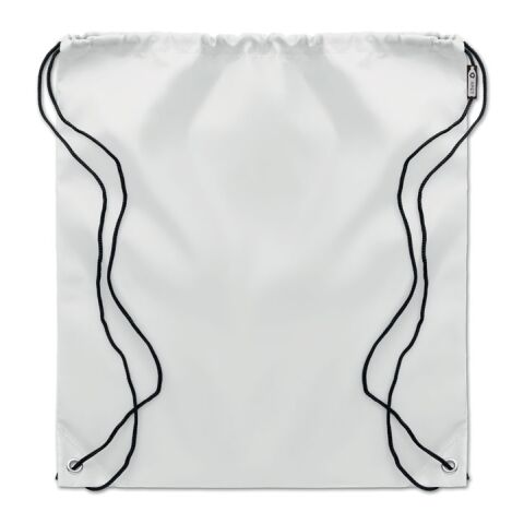Sac cordelette en PET 190gr blanc | sans marquage | non disponible | non disponible | non disponible