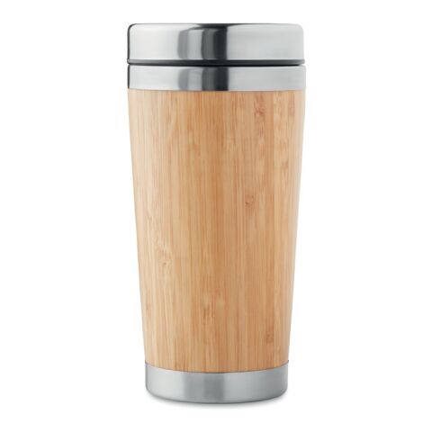 Gobelet double paroi en bambou bois | sans marquage | non disponible | non disponible | non disponible