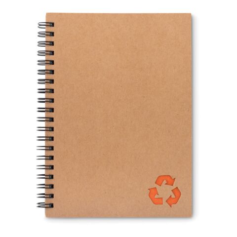Cahier à spirales 70 feuilles. orange | sans marquage | non disponible | non disponible