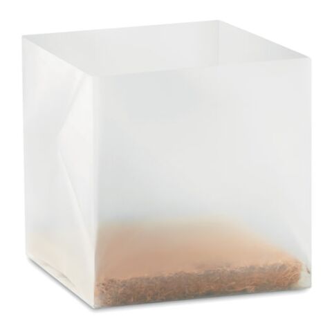 Substrat avec graines Basilic. beige | sans marquage | non disponible | non disponible | non disponible