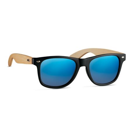 Lunettes de soleil en bambou. bleu | sans marquage | non disponible | non disponible