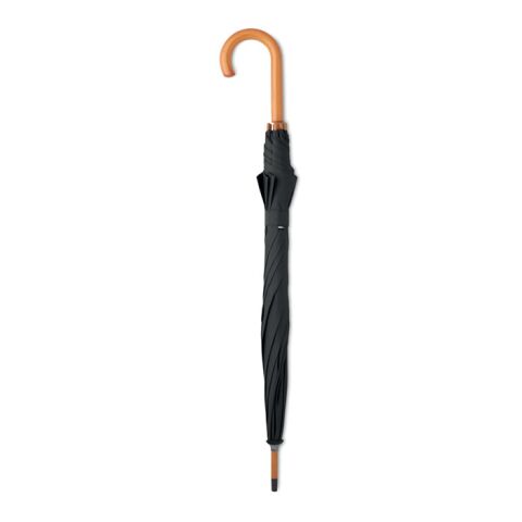 Parapluie 23,5'' RPET pongé noir | sans marquage | non disponible | non disponible | non disponible