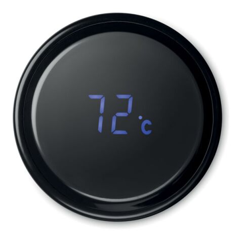 Bouteille  avec thermomètre noir | sans marquage | non disponible | non disponible | non disponible