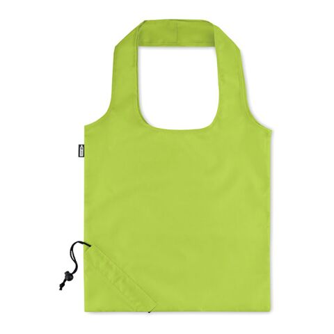Sac de courses pliable en RPET lime | sans marquage | non disponible | non disponible | non disponible