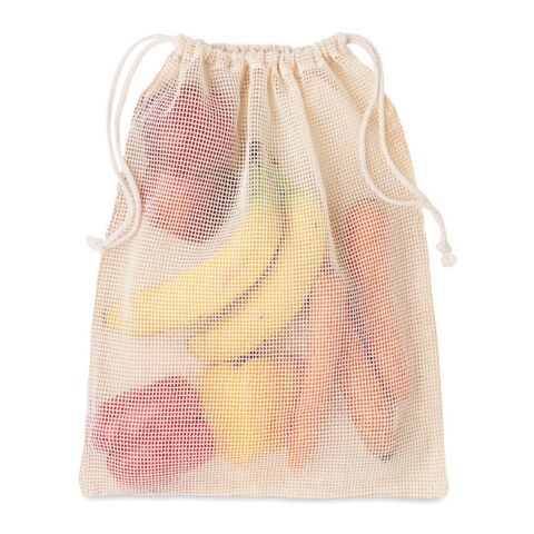 Sac réutilisable filet coton beige | sans marquage | non disponible | non disponible | non disponible