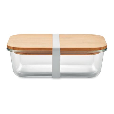 Lunchbox en verre et bambou transparent | sans marquage | non disponible | non disponible | non disponible