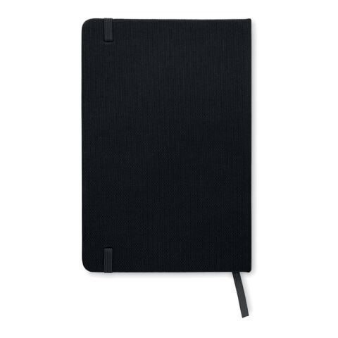 Carnet A5 couverture RPET 600D noir