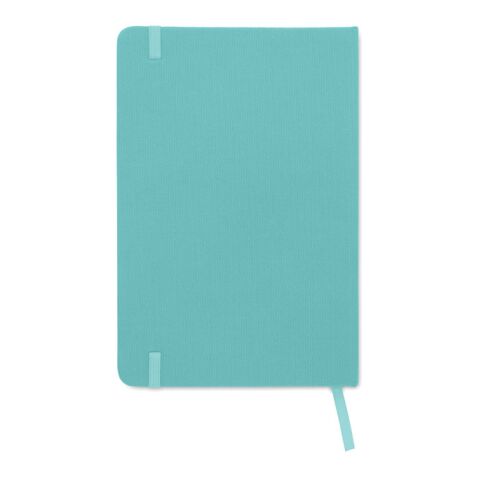 Carnet A5 couverture RPET 600D turquoise | sans marquage | non disponible | non disponible | non disponible