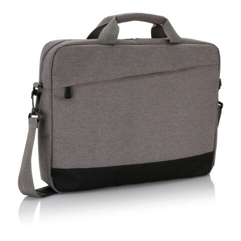 Sac à ordinateur portable 15&quot; Trend gris-noir | sans marquage | non disponible | non disponible | non disponible