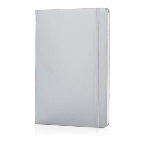 Carnet de notes A5 Basic argent | sans marquage | non disponible | non disponible