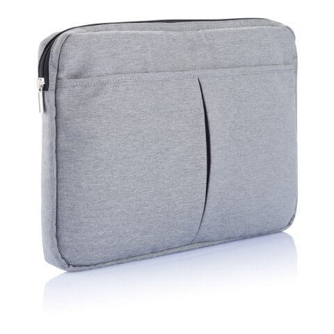 Pochette pour ordinateur portable 15” sans PVC gris | sans marquage | non disponible | non disponible | non disponible