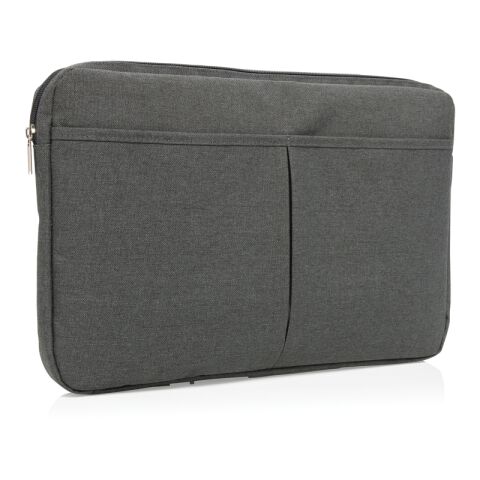 Pochette pour ordinateur portable 15” sans PVC antracite | sans marquage | non disponible | non disponible | non disponible