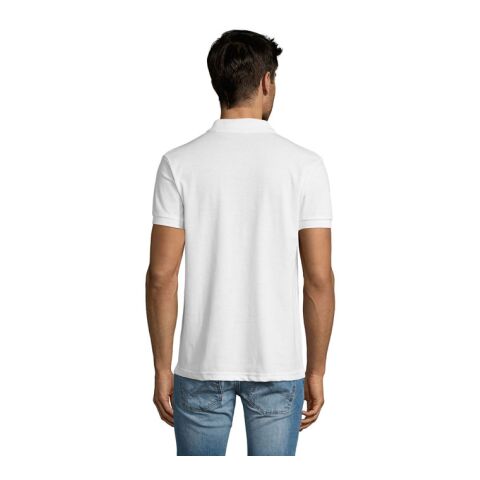 PRIME MEN POLO 200g blanc | M | sans marquage | non disponible | non disponible | non disponible