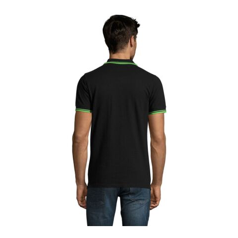 PASADENA MEN POLO 200 noir/lime | M | sans marquage | non disponible | non disponible | non disponible