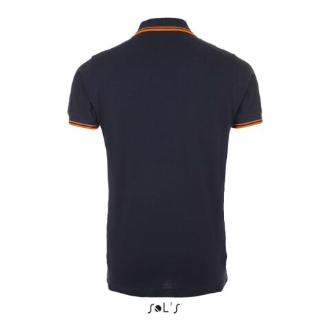 PASADENA MEN POLO 200 French Marine/Orange Fluo | S | sans marquage | non disponible | non disponible | non disponible
