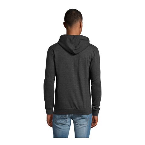 STONE UNI HOODIE 260g anthracite chine | L | sans marquage | non disponible | non disponible | non disponible