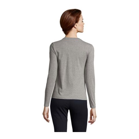 IMPERIAL femme lsl 190g gris chiné | XL | sans marquage | non disponible | non disponible | non disponible