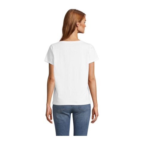 REGENT V TEE-SHIRT FEMME Blanc | L | sans marquage | non disponible | non disponible | non disponible