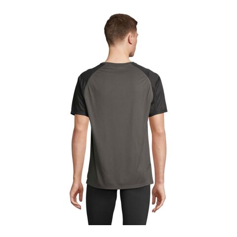 VORTEX TEE-SHIRT RAGLAN Black/Charcoal Grey | XS | sans marquage | non disponible | non disponible | non disponible