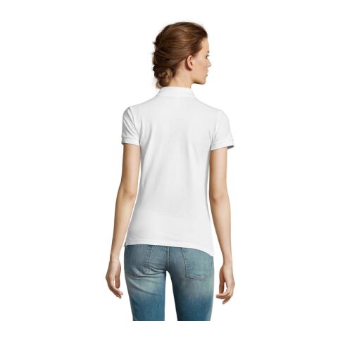 PEOPLE POLO FEMME 210 blanc | XXL | sans marquage | non disponible | non disponible | non disponible