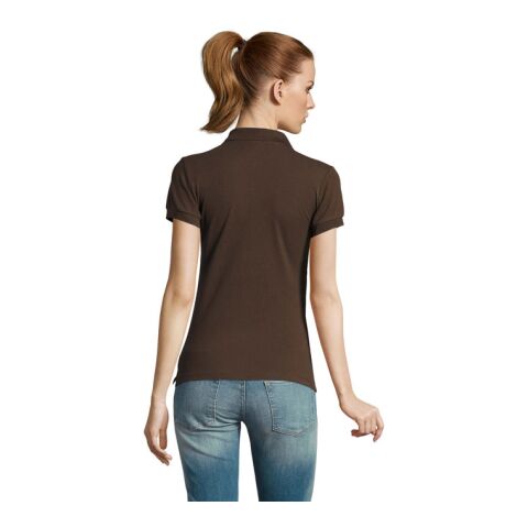 PASSION WOMEN POLO 170g chocolat | L | sans marquage | non disponible | non disponible | non disponible