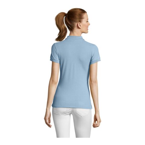 PASSION WOMEN POLO 170g ciel piqué | L | sans marquage | non disponible | non disponible | non disponible