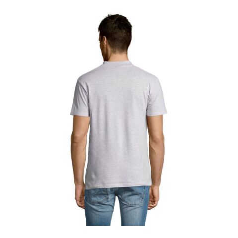 SUMMER II MEN Polo 170g blanc chiné | XL | sans marquage | non disponible | non disponible | non disponible