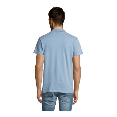 SUMMER II MEN Polo 170g ciel piqué | S | sans marquage | non disponible | non disponible | non disponible