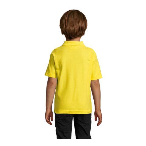 SUMMER II KIDS Polo 170g jaune | XXL | sans marquage | non disponible | non disponible | non disponible