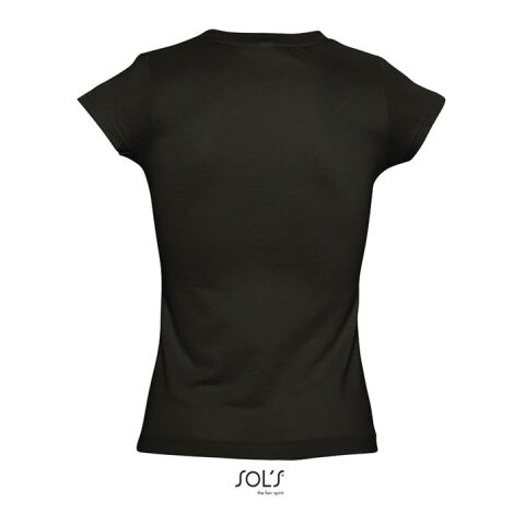 MOON WOMEN T-SHIRT 150g noir profond | S | sans marquage | non disponible | non disponible | non disponible