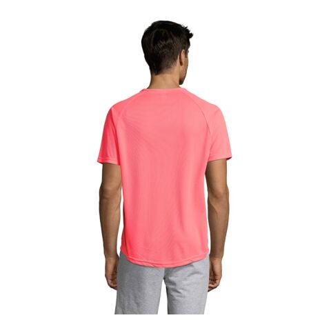 SPORTY MEN T-Shirt corail fluo | XL | sans marquage | non disponible | non disponible | non disponible