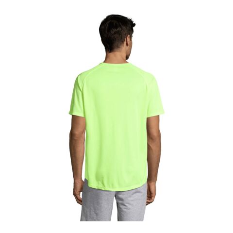 SPORTY MEN T-Shirt jaune fluo | XXS | sans marquage | non disponible | non disponible | non disponible