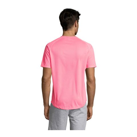 SPORTY MEN T-Shirt rose fluo 2 | XL | sans marquage | non disponible | non disponible | non disponible