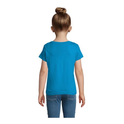 CHERRY T-SHIRT FILLETTE 150 aqua | 3XL