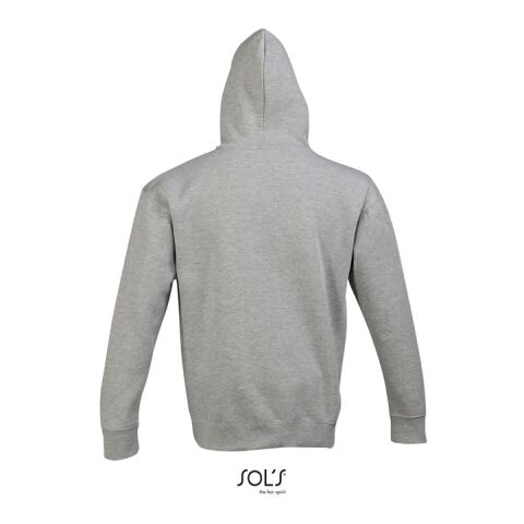 SLAM sweat capuche gris chiné | M | sans marquage | non disponible | non disponible | non disponible