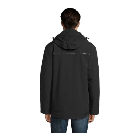 ROCK MEN PARKA SOFTSHELL noir | M