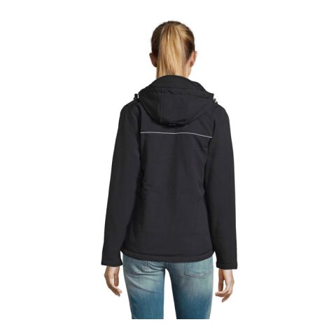 ROCK WOMEN PARKA SOFTSHELL noir | XL