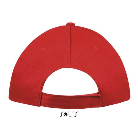 SUNNY CASQUETTE 5 PANNEAUX rouge | M