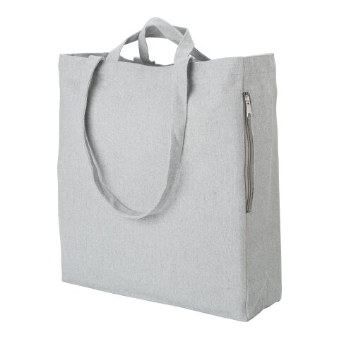 Sac shopping en coton recyclé Bennett gris | sans marquage | non disponible | non disponible