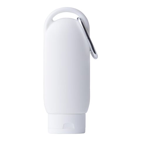 Crème solaire indice SPF 30 dans un flacon. blanc | sans marquage | non disponible | non disponible