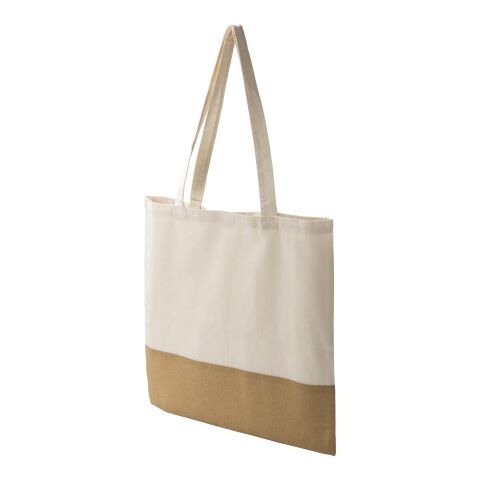 Sac shopping en coton Kyler beige | sans marquage | non disponible | non disponible