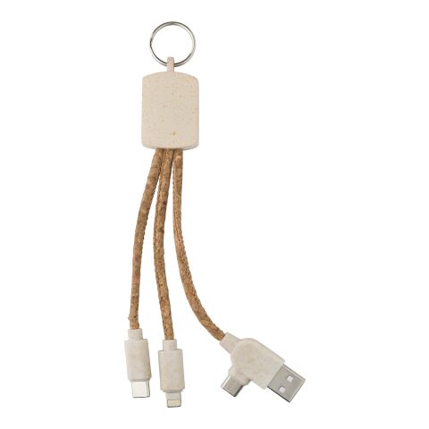 Câble de charge en liège Landry marron | sans marquage | non disponible | non disponible