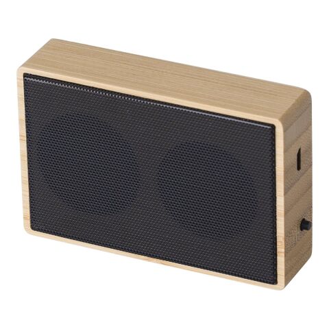Enceinte sans fil en bambou Fox marron | sans marquage | non disponible | non disponible